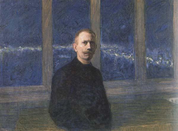 Eugene Jansson Self-Portrait oil painting picture